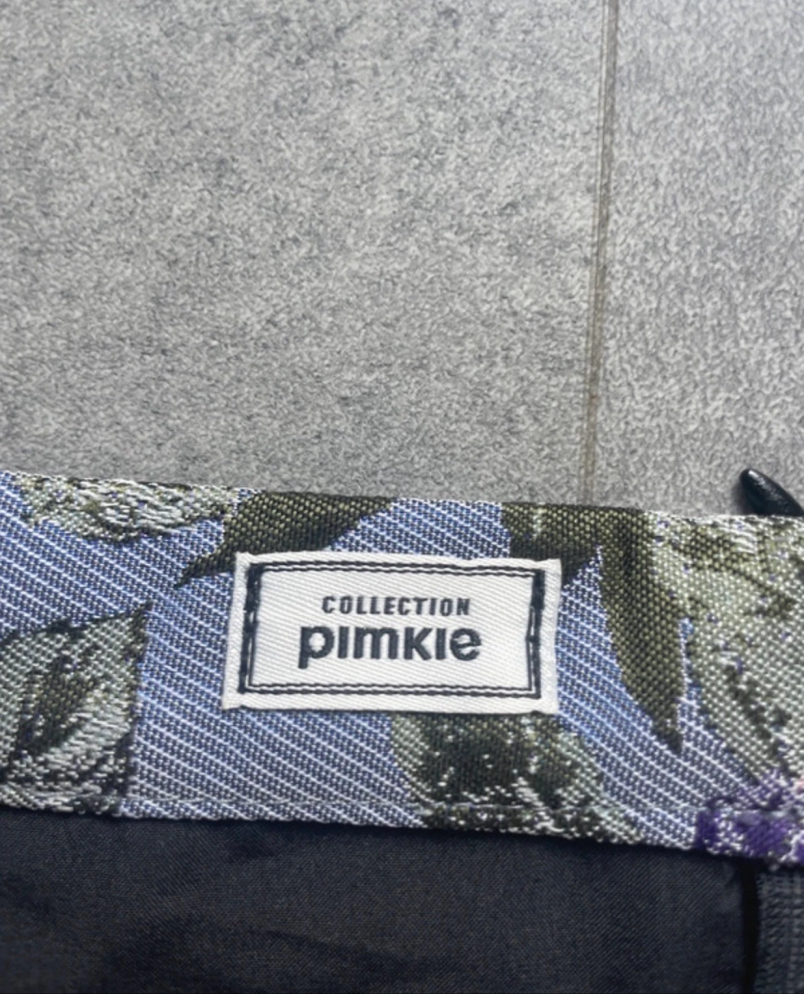 Saia plissada azul lápis Pimkie – photo 2